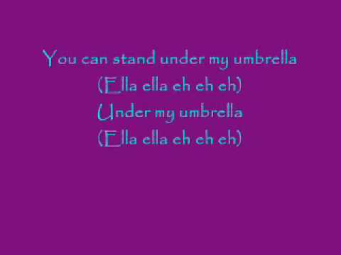 Singing in the rain / Umbrella Glee