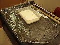 Rock & Roll cornflour experiment: setup