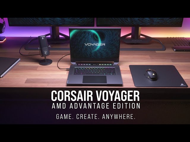 Corsair Voyager a1600 Gaming/Streaming Laptop in Laptops in Winnipeg