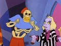 watch as beetlejuice and lydia learn a lesson about lying. be careful, you're skeletons are waiting for you lol