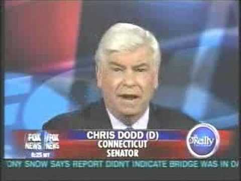 Bill O'Reilly with Sen. Chris Dodd ...