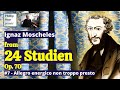 Ignaz Moscheles: Allegro energico non troppo presto; No. 7 from 24 Studien Op. 70