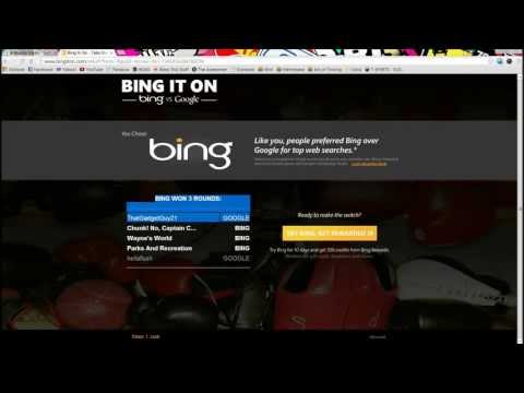 how to take the bing challenge