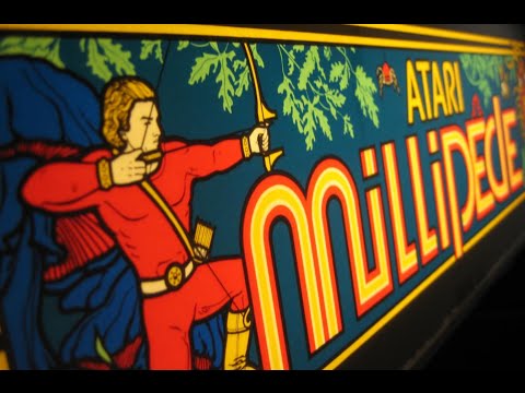 Classic Game Room - MILLIPEDE arcade game review