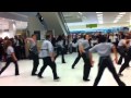 T-Mobile advert shoot at Waitrose Canary Wharf