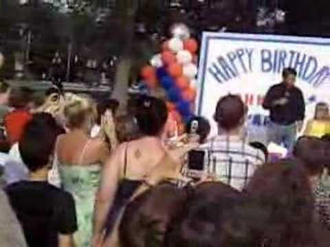 John Edwards Birthday Speech Part 1