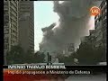 incendio edificio y centro de convenciones diego portales