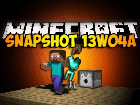 Minecraft Snapshot 13w04a - DISPENSER UPGRADES, BONEMEAL NERFED, SCOREBOARDS, & MORE! (HD)