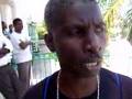 Polshé Francklin au championnat de volley ball à Jacmel