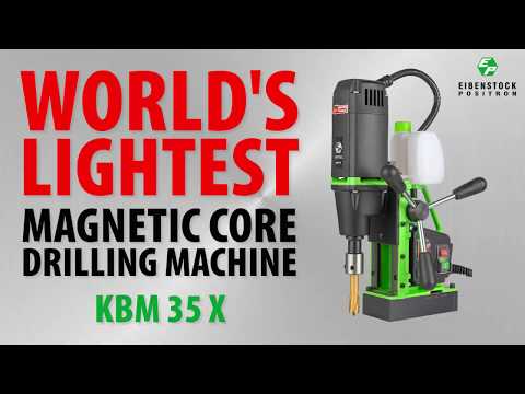 Magnetic Core Drilling Machine Video