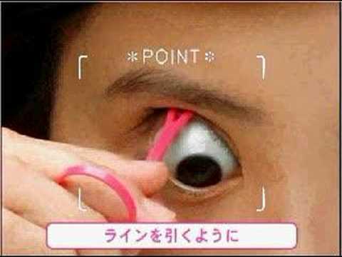 japonaise - Voilà comment les habitants du Japon passent de l'état oeil bridé à oeil grand ouvert.