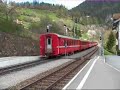 RhB Eine Kompilation von Bilder in Umgebung Alvaneu/Filisur