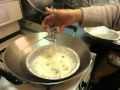 Cantonese Kitchen -Chinese cooking- Chee Cheong Fun (rice noodle rolls) steamed in a wok