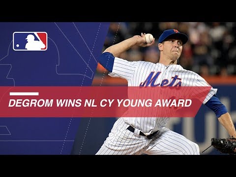 Video: Mets ace Jacob deGrom wins the 2018 NL Cy Young Award