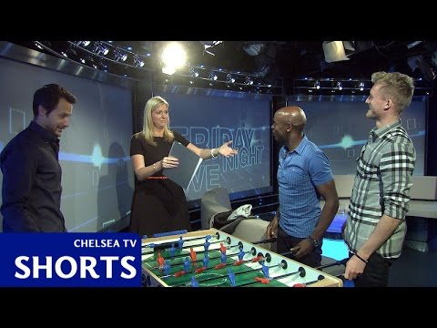 Friday Night Live: Schurrle, Cudicini and Nelson play table football