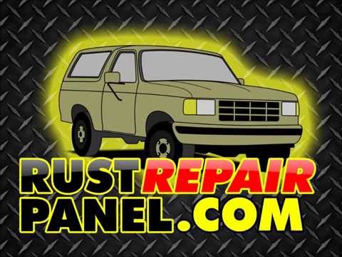 “HOW TO FIX RUST” CHEVROLET SILVERADO GMC SIERRA ROCKER RUST REPAIR PANEL KIT 1999-2006 HD