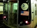 R143 L train Pulling In And Pulling Out of Graham Ave