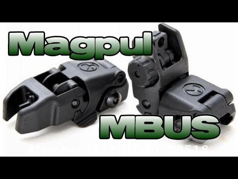how to adjust mbus sights