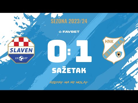 NK Slaven Belupo Koprivnica 1-0 HNK Hrvatski Nogometni Klub Rijeka ::  Résumés :: Vidéos 