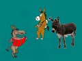 Testigos de Jehová (Tres Burros dialogan entre ellos)