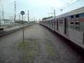 Saindo da estação Barra funda.