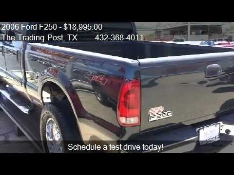 797 wipers - The Trading Post 4201 N DIXIE BLVD in ODESSA, TX 79762 Come test drive this 2006 Ford F250 XLT Crew Cab 4WD for sale in ODESSA, TX. http://www.thetradingpost...