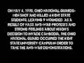 May 4, 1970 Kent State Shootings