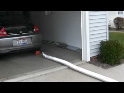 how to vent a garage door