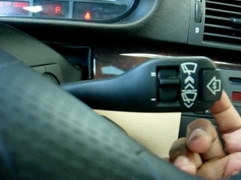 how to fit bmw headlight washer cover