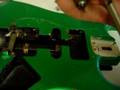 1985 Fender Stratocaster humbuckers, MIJ Metalflake Green