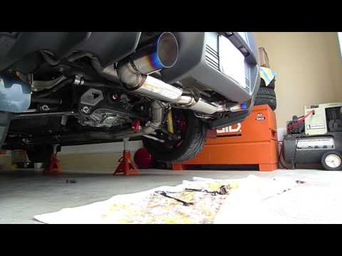 how to install test pipe on evo x