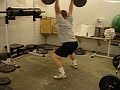 clean grip power snatch with axle 160