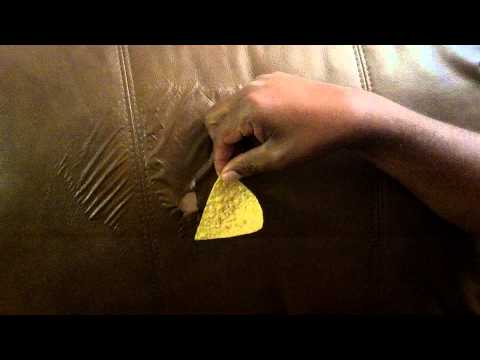 how to repair peeling leather