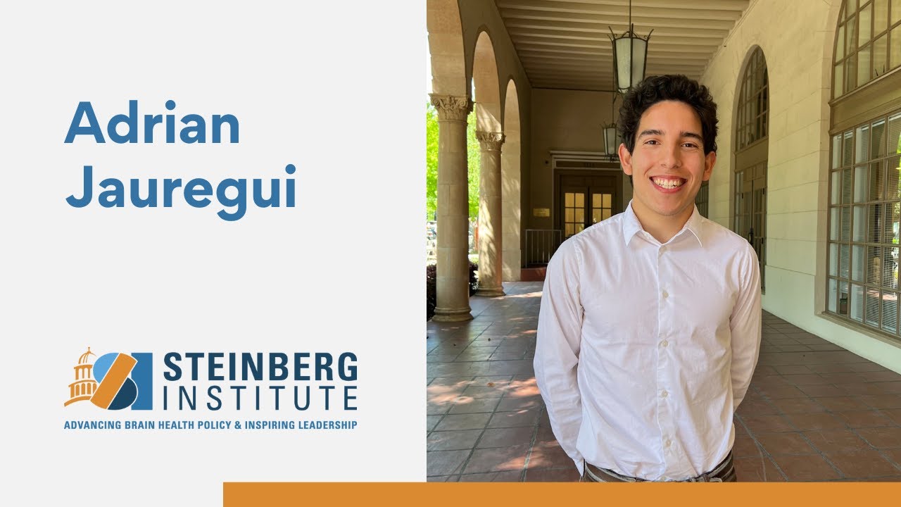 Meet Steinberg Institute intern Adrian Jauregui