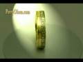 default YouTube   Versace Inspired 14K Gold Wedding Band Rings