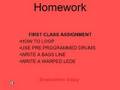 first class assignment