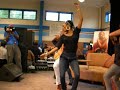 on june 1, kelly rowland visited the ricky smiley and these nuts of 97.9thebeat at the sycamore recreation center in fort worth.  they talked about her upcoming tour around the world.  
then the conversation begins to turn.  veda loca (crazy), of course, inquired rowland 