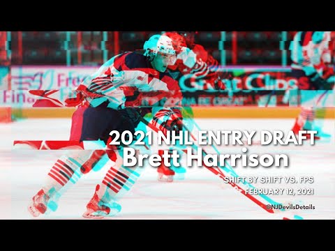 2021 NHL Draft | Brett Harrison (#29) Shift by Shift vs. FPS, February 12, 2021