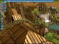 une de mes cr�ation sur roller coaster tycoon 3, partez pour une petite expedition dans le far west.