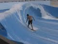 Flowboarding backflips and juggling