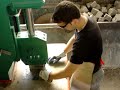 Stone splitter for COBBLES production - www.STEINEX.com