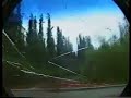 Trashing an old Cadillac off road in Alaska