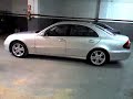 Mercedes benz c220 burning