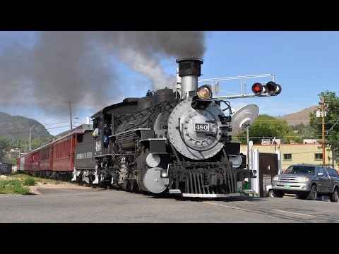 Train - All aboard! Come along for a look at several steam trains running in the western United States! Steam Trains Galore is a 28 minute long video that features n...