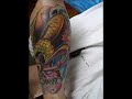 Evan Dowdell of \"Time Will Tell Tattoos\"  time lapse tattoo