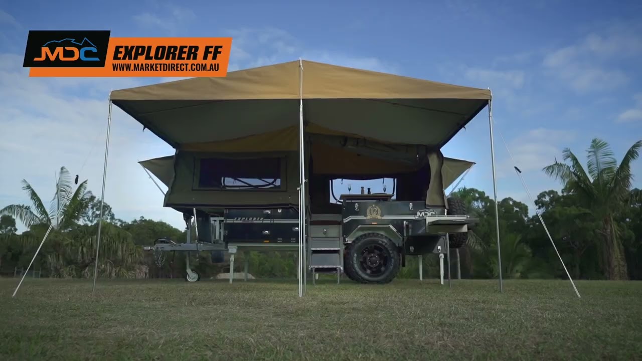 MDC EXPLORER FF Camper Trailer(30SEC)