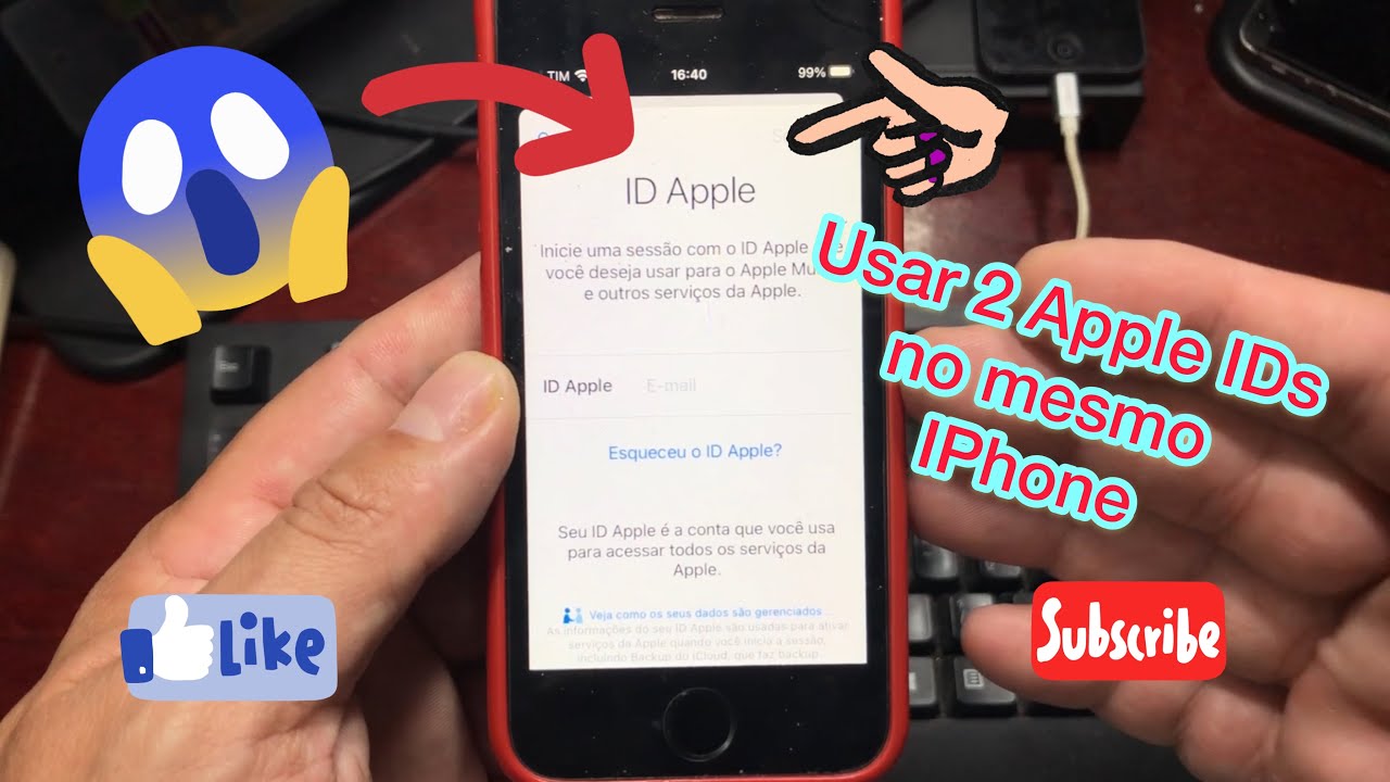 COMO TER DOIS APPLE IDs NO MESMO IPHONE -ICLOUD E APPLE STORE