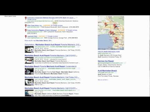 Audi Repair Atlanta – How To Get On The First Page Of Google For Audi Repair Atlanta