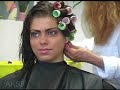 Leah's Roller Set and Backcombing Hairstyle