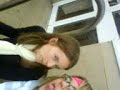 Me and Sophie with our StickerBooks xD